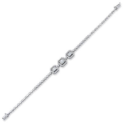 Baguette Diamant Armband